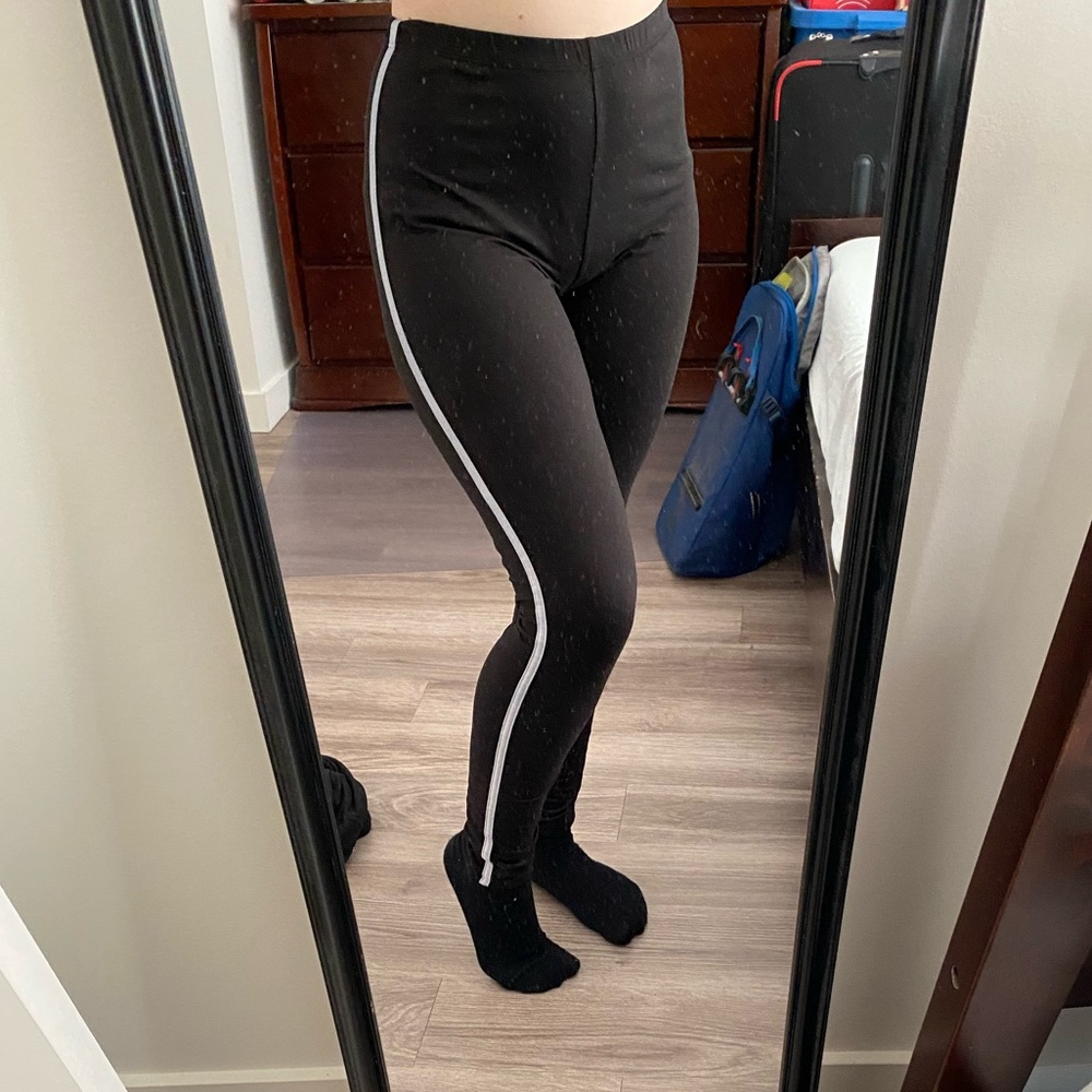 Side Stripe Leggings